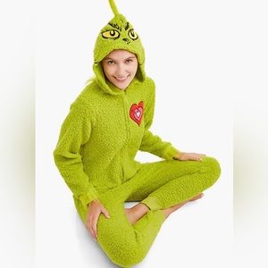 Grinch sleepwear union suit pajama size 2XL